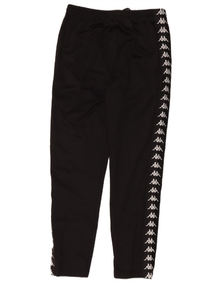 Pantaloni de trening cu grafic pentru femei Kappa Pantaloni de jogging UK 14 Medium Black