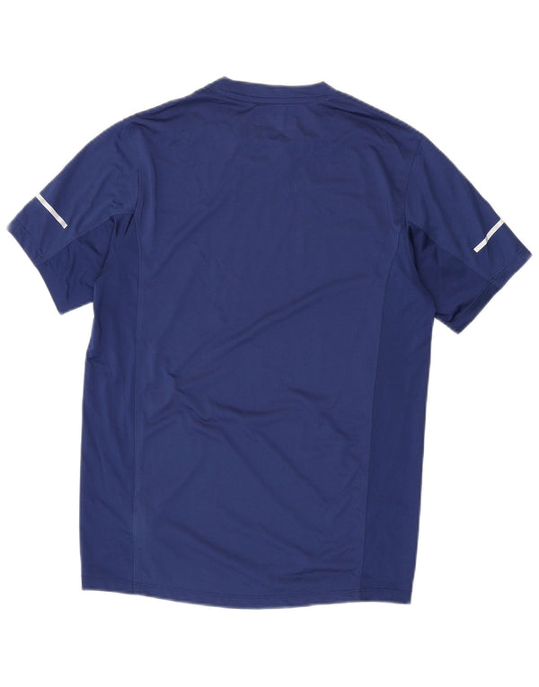 Tricou pentru bărbați New Balance Top mic din poliester bleumarin