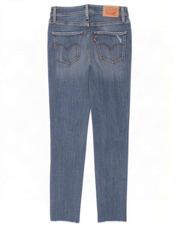 Blugi skinny distressed 721 Levi's pentru femei L27 L26 Bumbac albastru