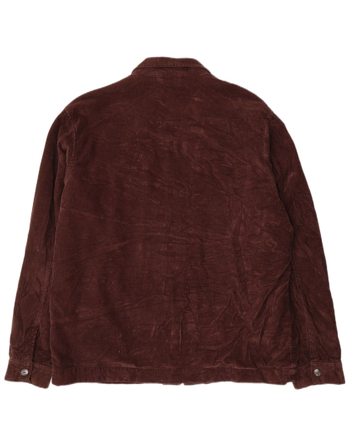 CARRERA Jachetă din velur pentru bărbați UK 42 XL, bumbac maro