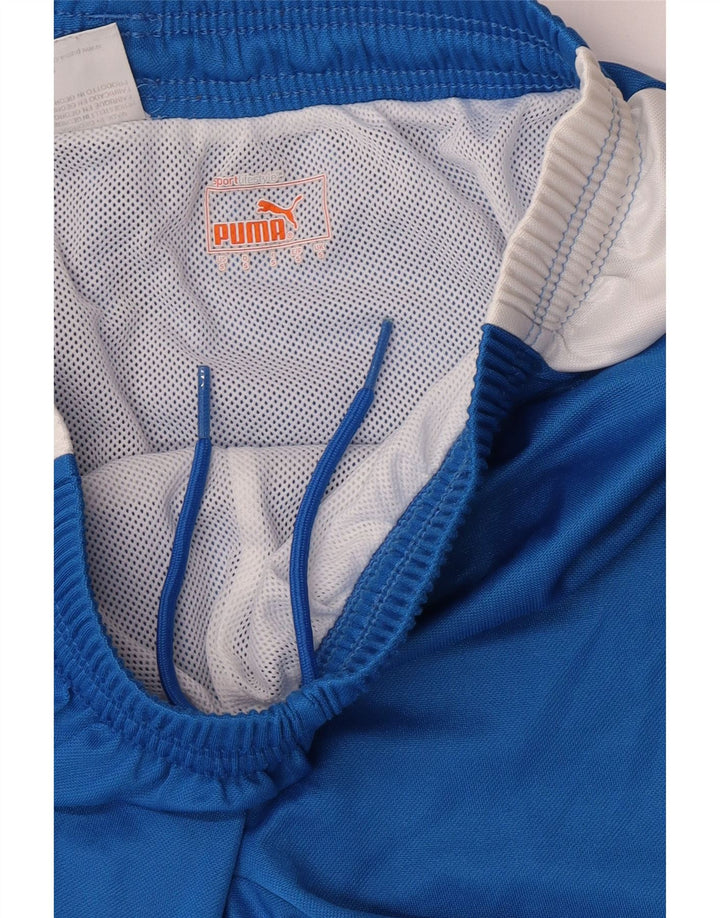 Pantaloni scurți sport Puma pentru bărbați, albastru, color block
