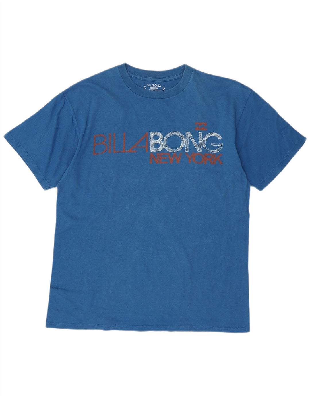 Tricou grafic BILLABONG pentru bărbați Top mare, albastru, bumbac
