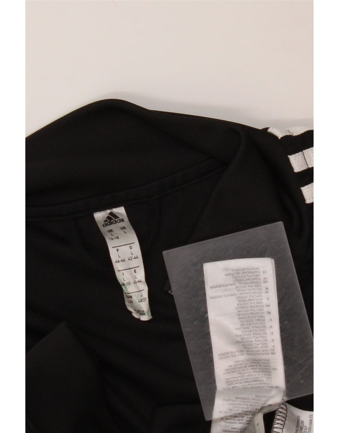 Jachetă de trening Climalite ADIDAS pentru femei UK 16/18 Large Black