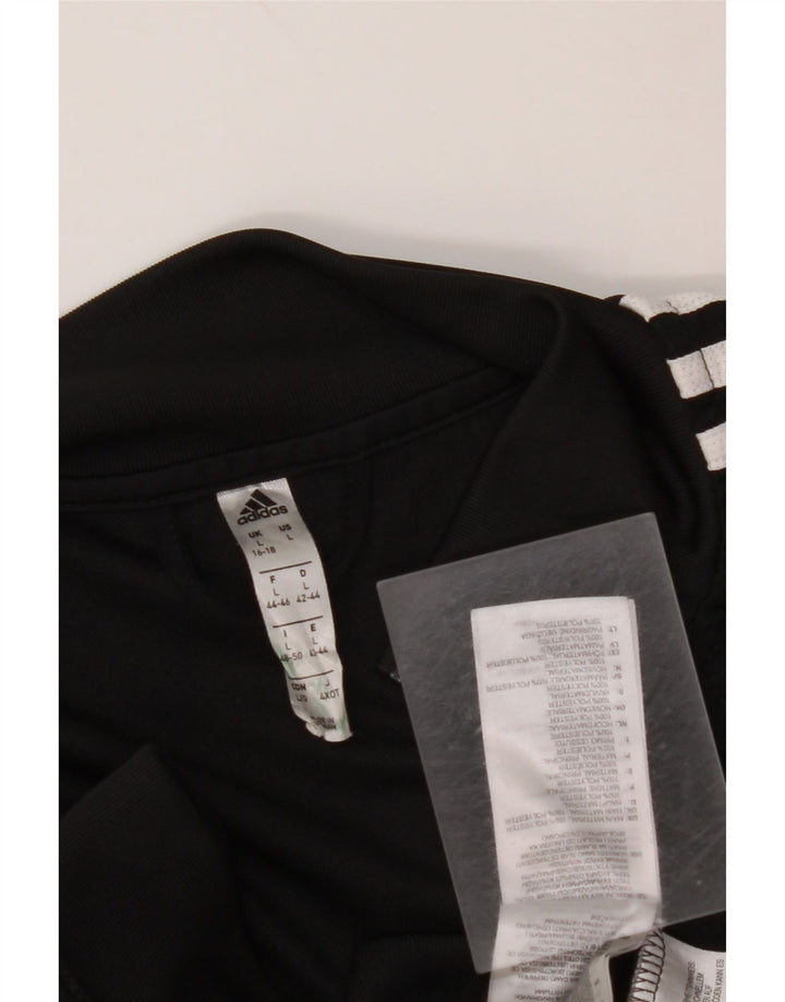 Jachetă de trening Climalite ADIDAS pentru femei UK 16/18 Large Black