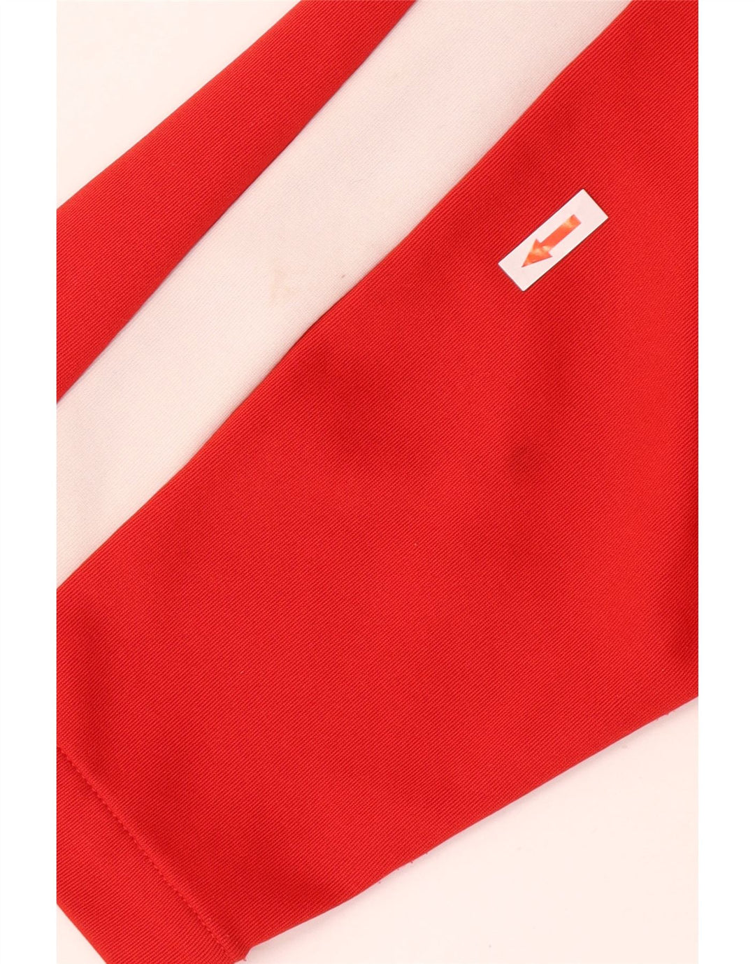 Jachetă de trening retro Puma pentru femei UK 14 Medium Red Colorblock