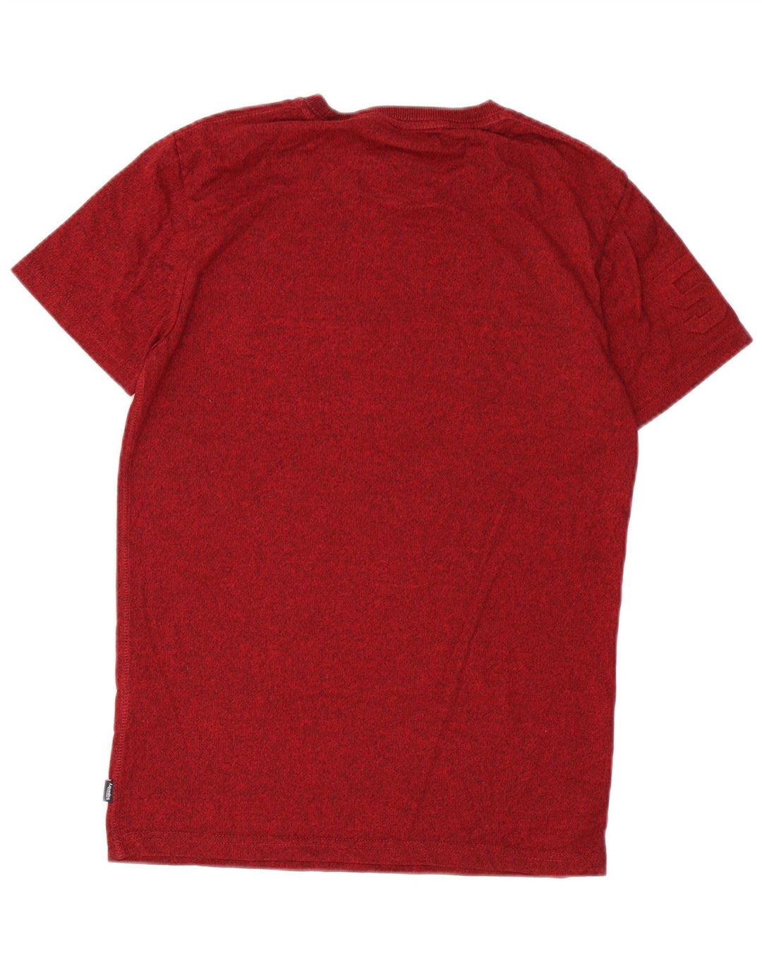 Tricou grafic pentru bărbați SUPERDRY Top mic din bumbac cu pete burgundy