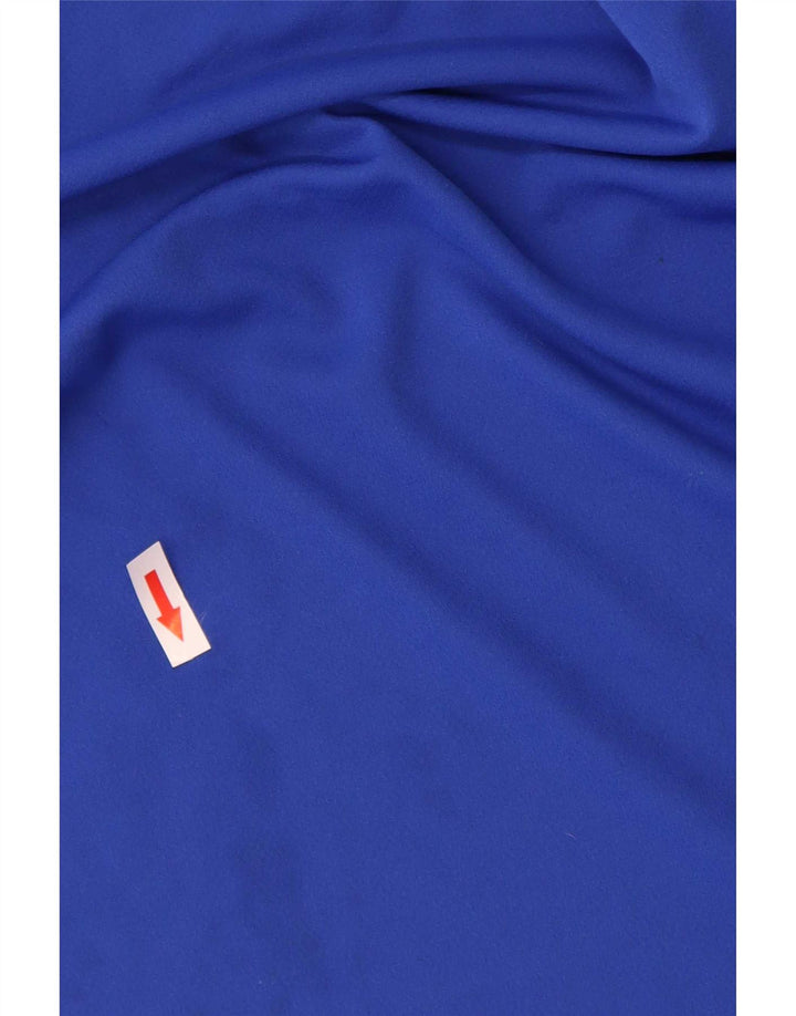 Tricou Adidas Climalite pentru bărbați Top 2XL, albastru, poliester color bloc