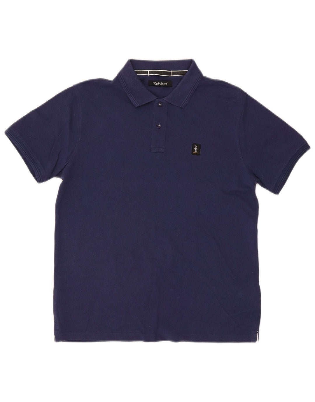 Tricou polo pentru bărbați Refrigue, bumbac, albastru bleumarin