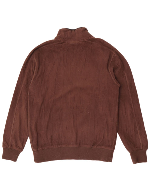 Jachetă fleece pentru bărbați Champion UK 38 Medium Brown Poliester Sports