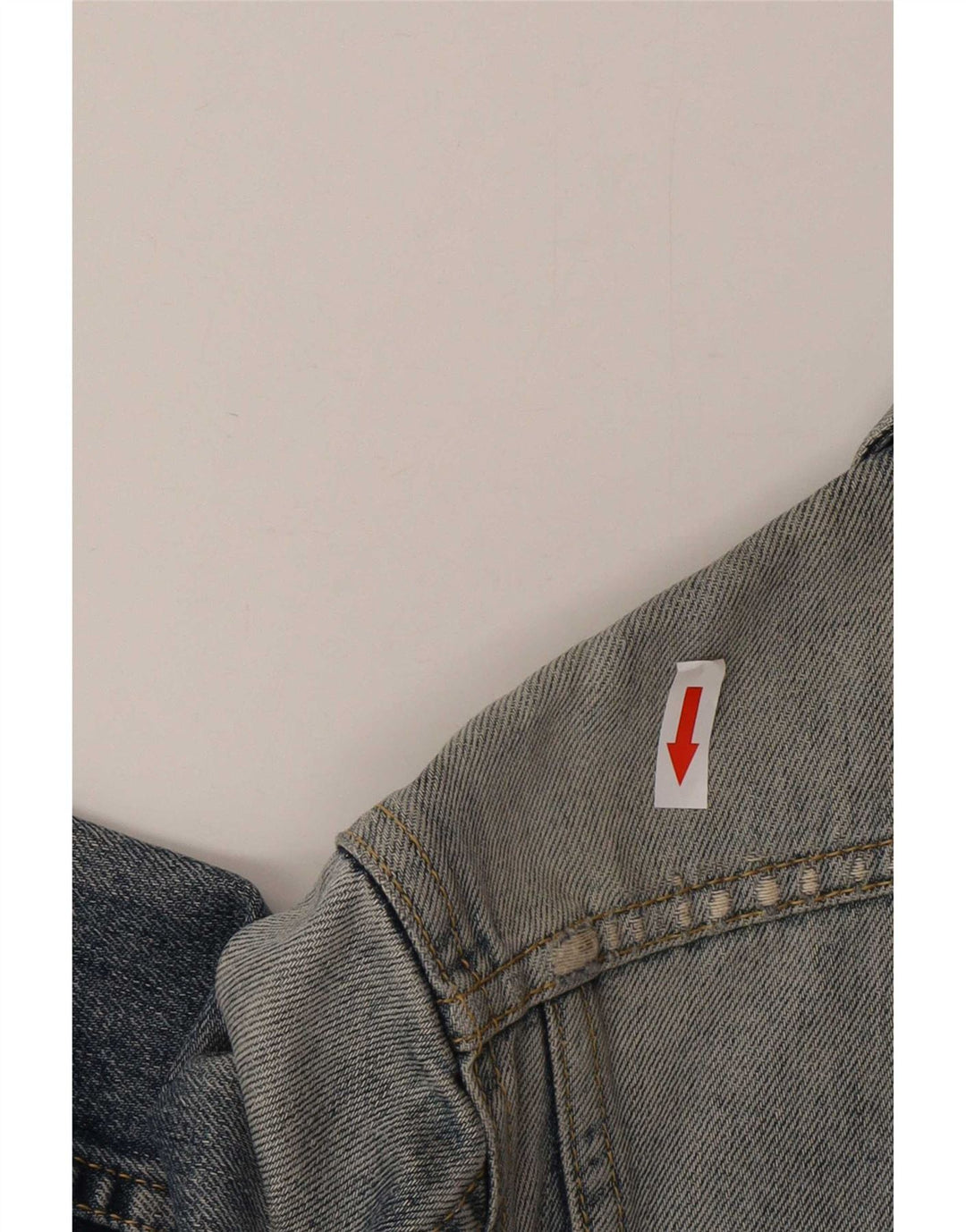 Jachetă Lee Rider denim pentru femei UK 12, bumbac albastru mediu