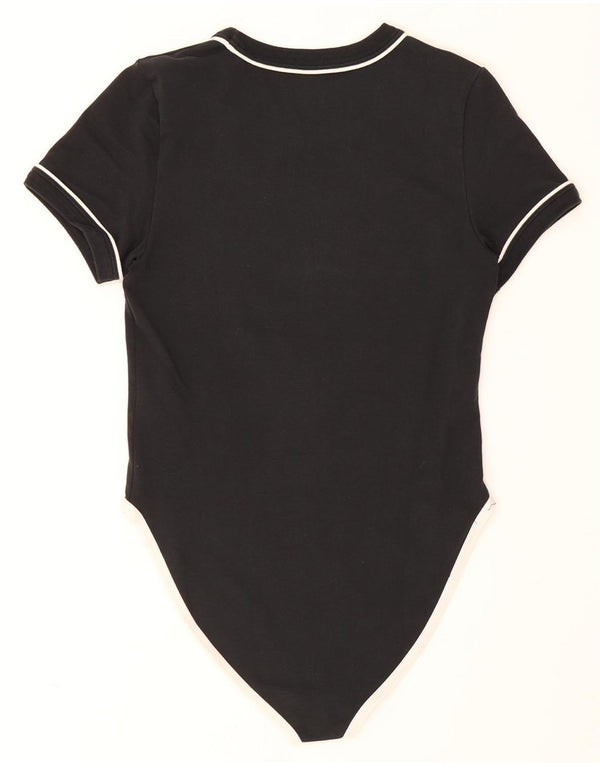 Body grafic Nike pentru femei UK 12, bumbac mediu negru