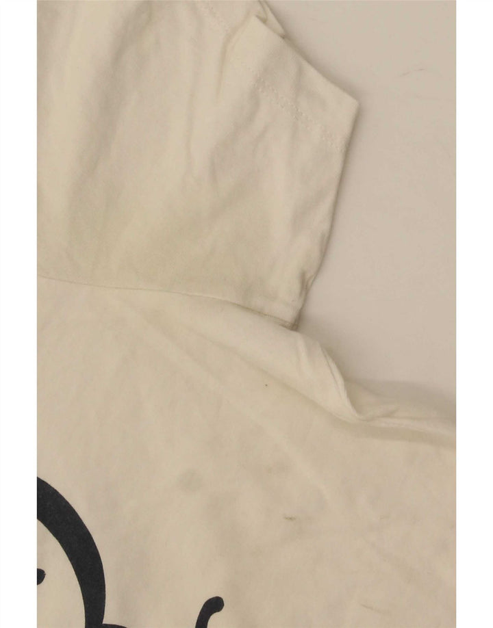 Tricou cu grafic Jack & Jones pentru bărbați Top mediu din bumbac alb
