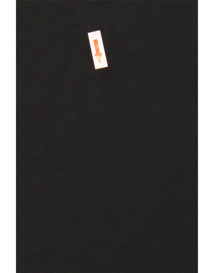 Tricou Under Armour pentru bărbați Top mic, negru, poliester color bloc