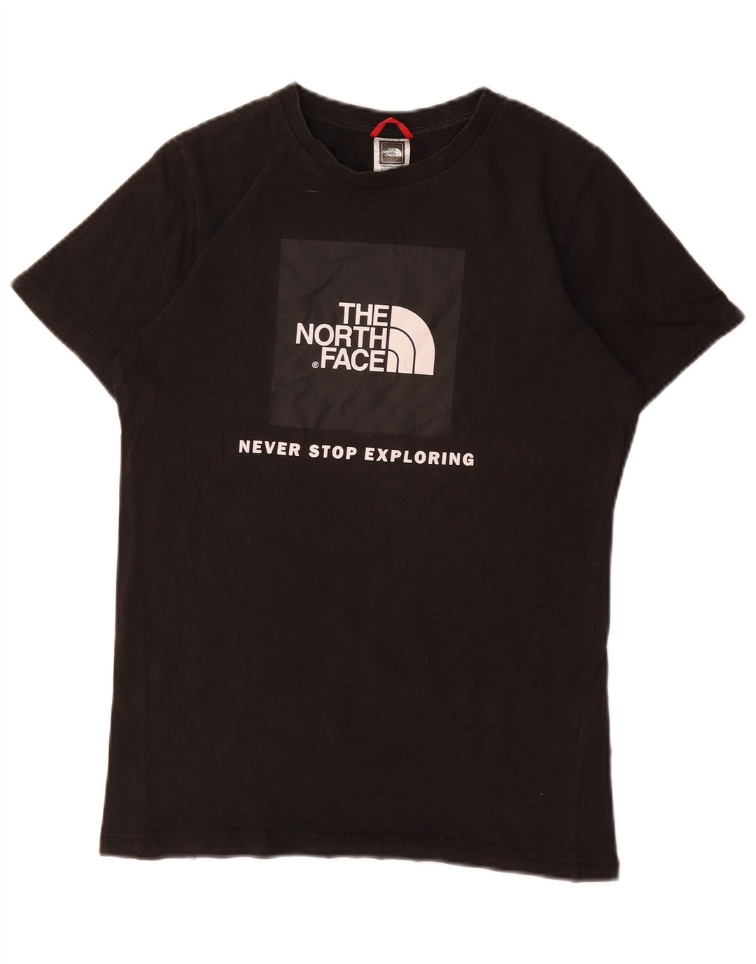 Tricou grafic pentru băieți THE NORTH FACE Top 14-15 ani XL bumbac negru