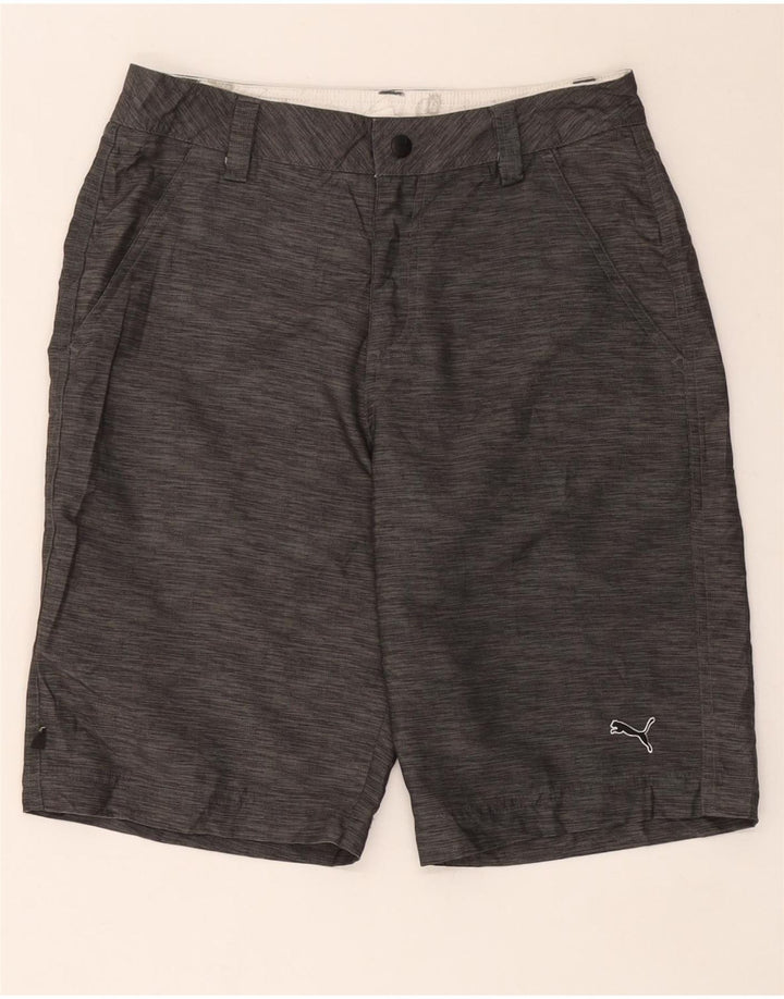 Pantaloni scurti cargo pentru bărbați Puma W28 Small Grey Flecked Cotton