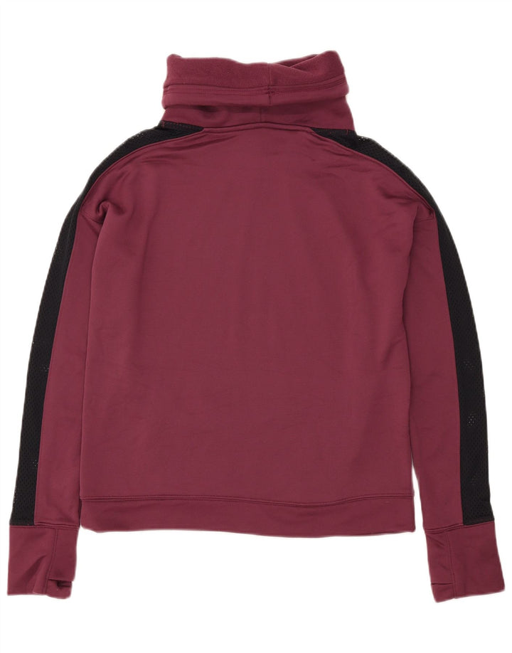 Pulover oversized pentru femei UNDER ARMOUR UK 10 Mic Burgundy