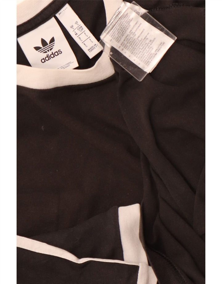 Tricou bărbați ADIDAS Top mic bumbac negru