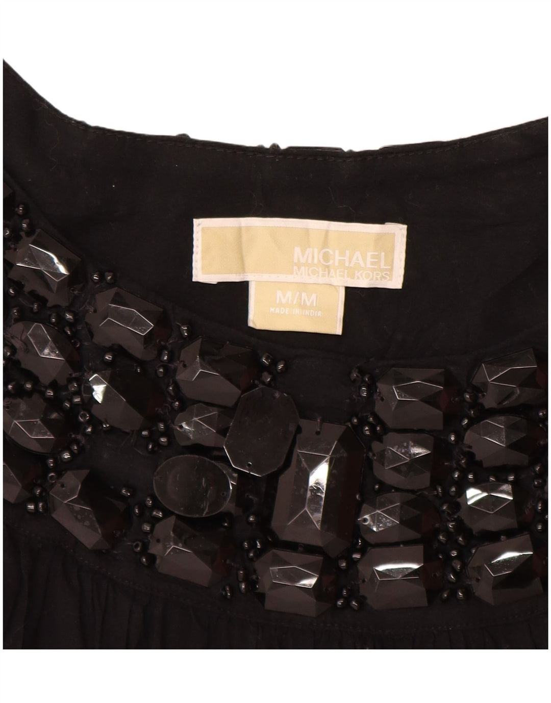 Bluză fără mâneci pentru femei MICHAEL KORS UK 12 bumbac mediu negru