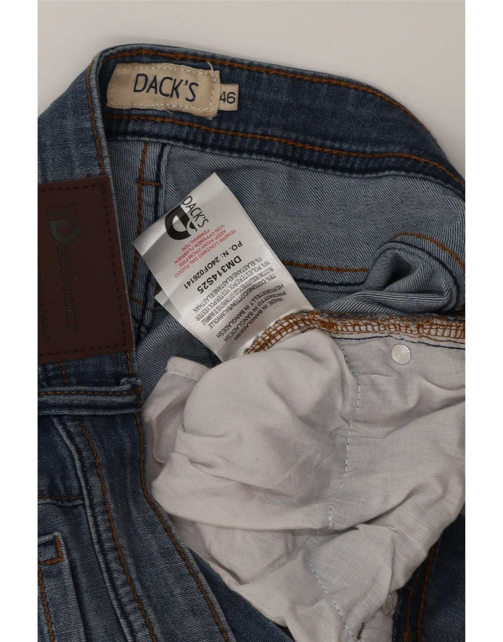Blugi drepti pentru bărbați Dack's IT 46 Small W30 L28 Blue Bumbac