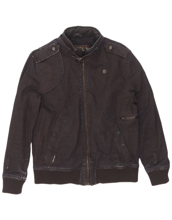 Jachetă militară G-Star pentru bărbați, UK 42 XL, bumbac negru
