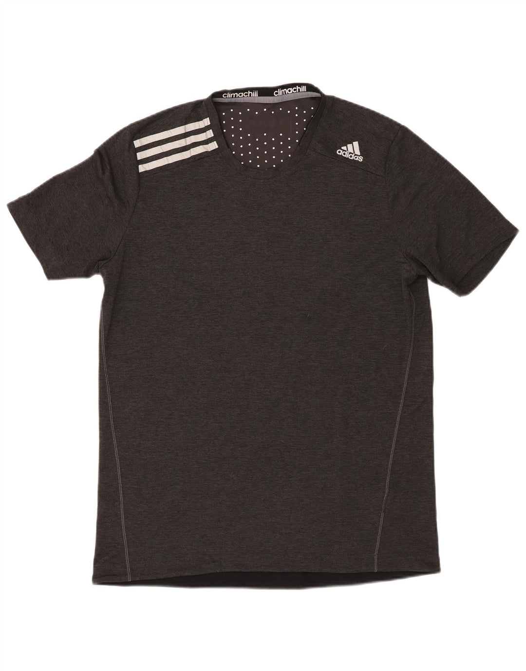 Tricou Adidas Climachill pentru bărbați Top Medium Gri Poliester