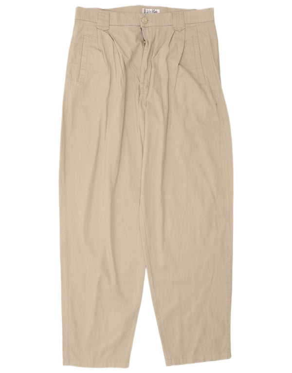 John F Gee Pantaloni chino pentru bărbați loose fit EU 50 Large W34 L32 Gri
