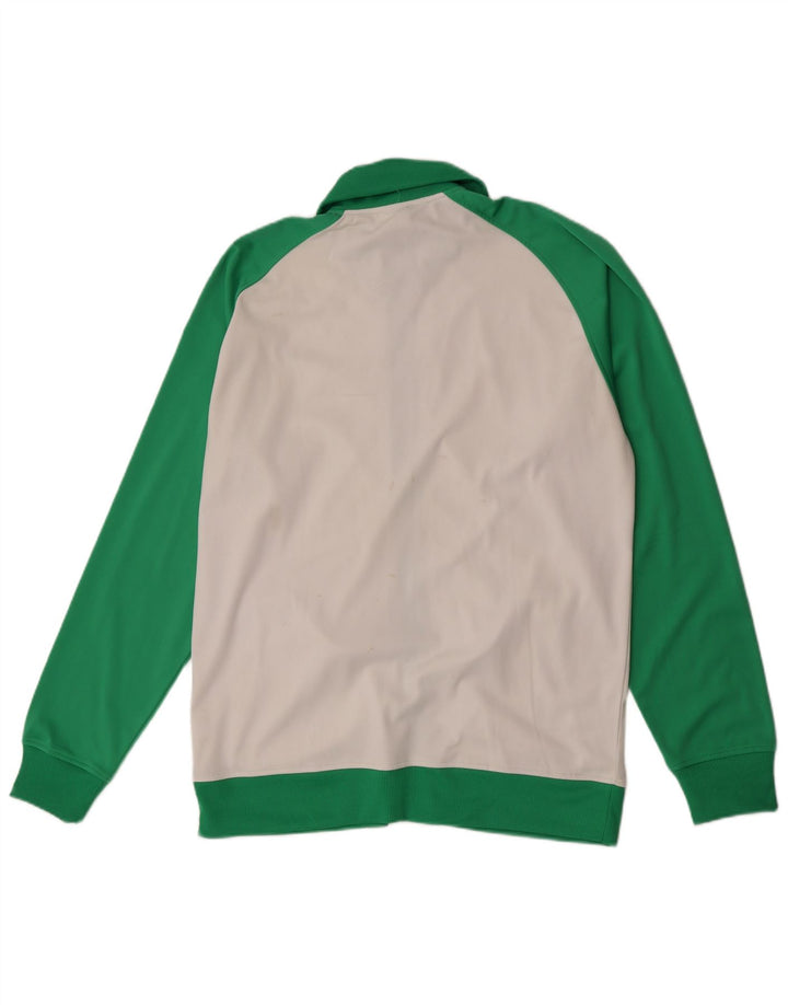 Jachetă de trening pentru femei Ellesse UK 20 2XL, poliester color bloc alb