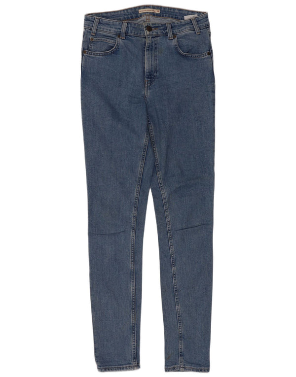 Blugi skinny Levi's pentru femei cu talie mare W28 L32 bumbac albastru