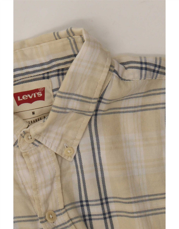 Cămașă pentru bărbați Levi's, carouri galbene medii