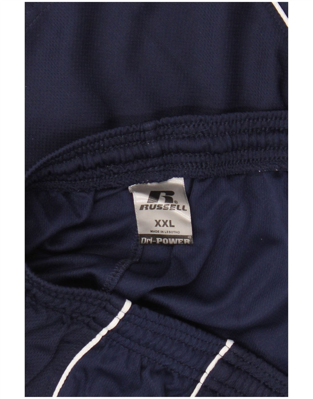 Pantaloni scurți sport pentru bărbați Russell Athletic 2XL, poliester bleumarin