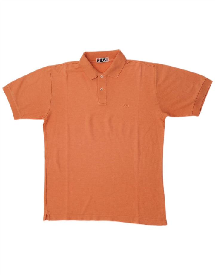 Tricou Polo Fila Bărbați IT 48 Bumbac portocaliu mediu
