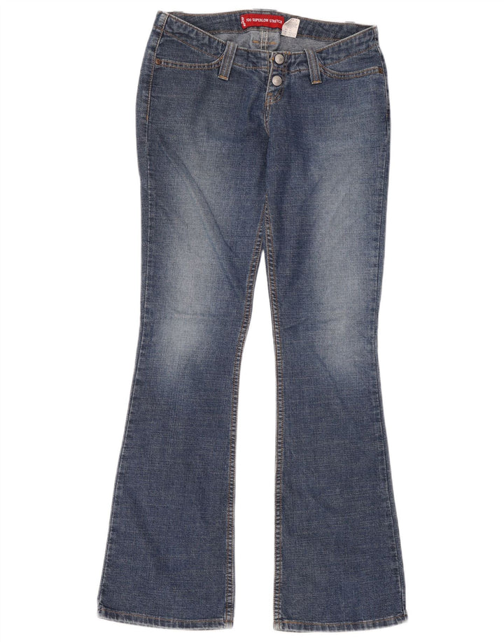 Blugi evazați 520 Super Low pentru femei Levi's US 7 Medium W28 L32 Bumbac albastru