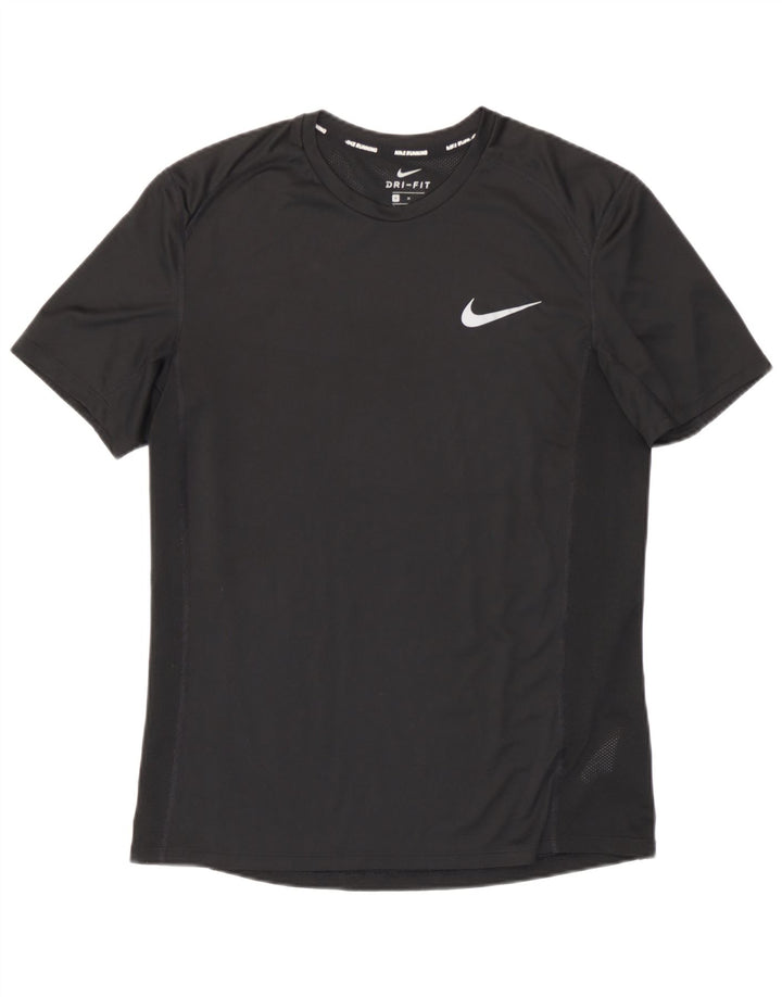 Tricou Nike Dri Fit pentru bărbați Top Mediu Negru Poliester
