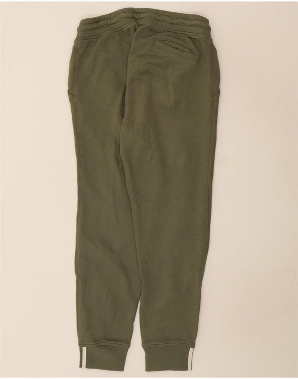 Pantaloni de trening pentru femei Adidas Pantaloni de jogging UK 12 Medium Khaki Colorblock