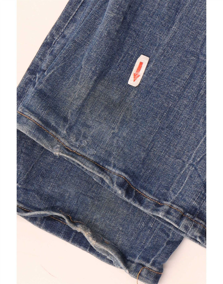 Blugi evazați pentru femei Zara EU 36 XS W26 L34 Albastru