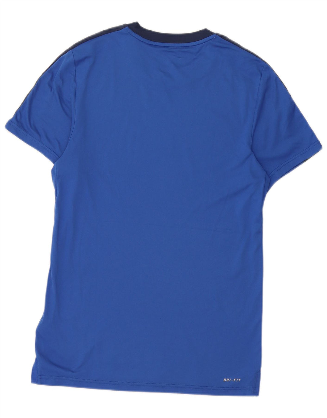 Tricou pentru bărbați Nike Dri Fit Top XS albastru poliester color bloc