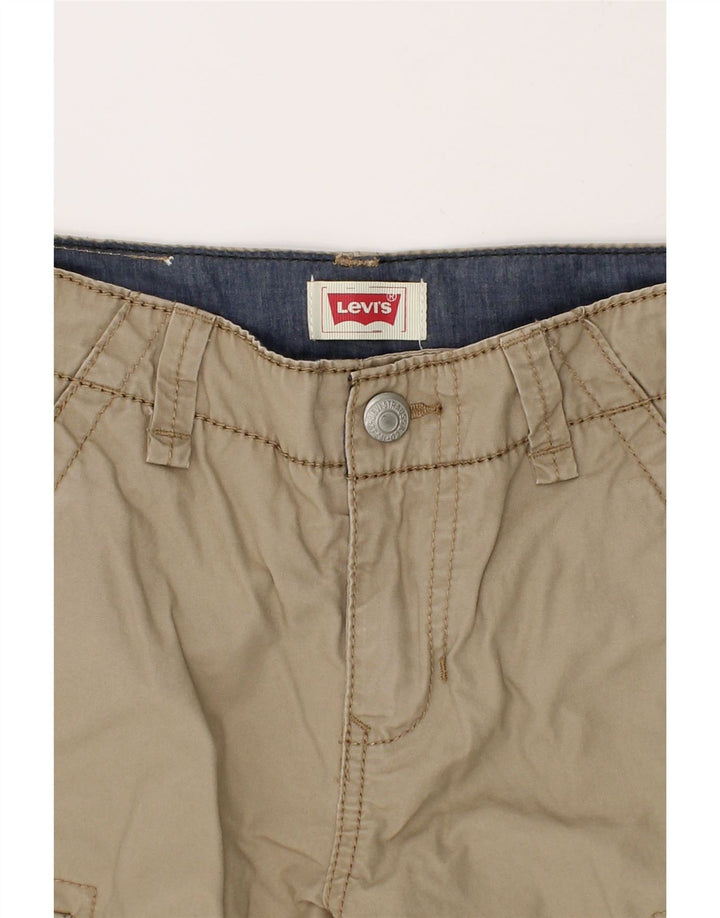 LEVI'S Boys Cargo Shorts 6-7 Years W22  Beige Cotton Vintage Levi's and Second-Hand Levi's from Messina Hembry 