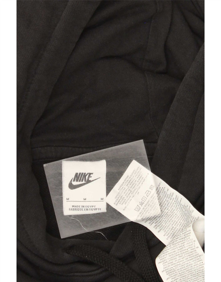 Pulover Nike Grafic pentru bărbați, bumbac mediu negru