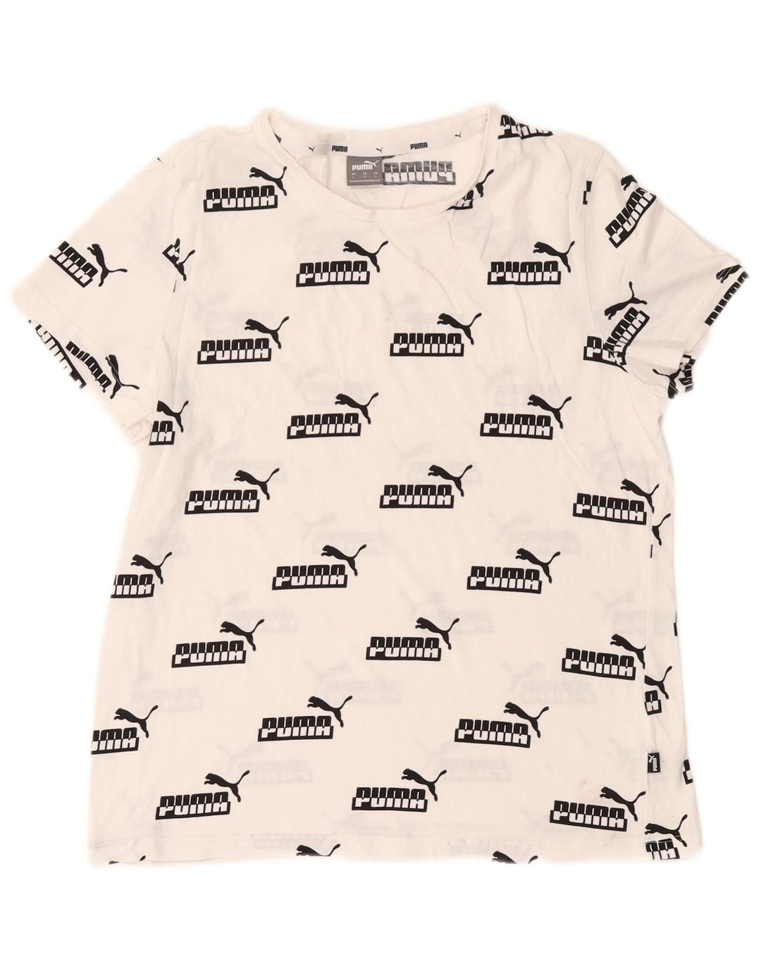 Tricou grafic Puma pentru femei Top UK 16 Large White