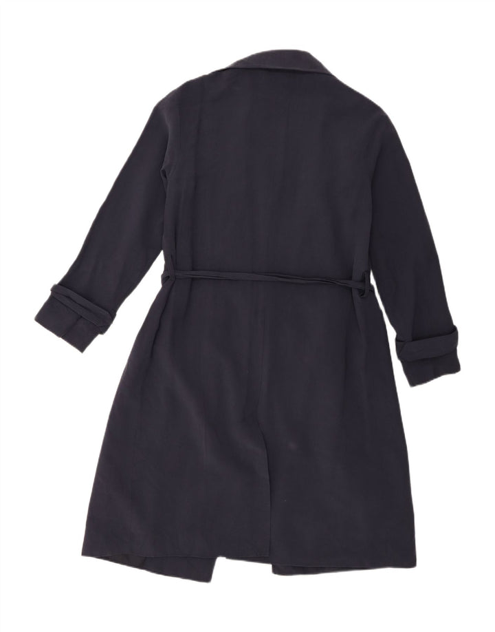 Trenci pentru femei Oasis UK 6 XS Viscoză bleumarin