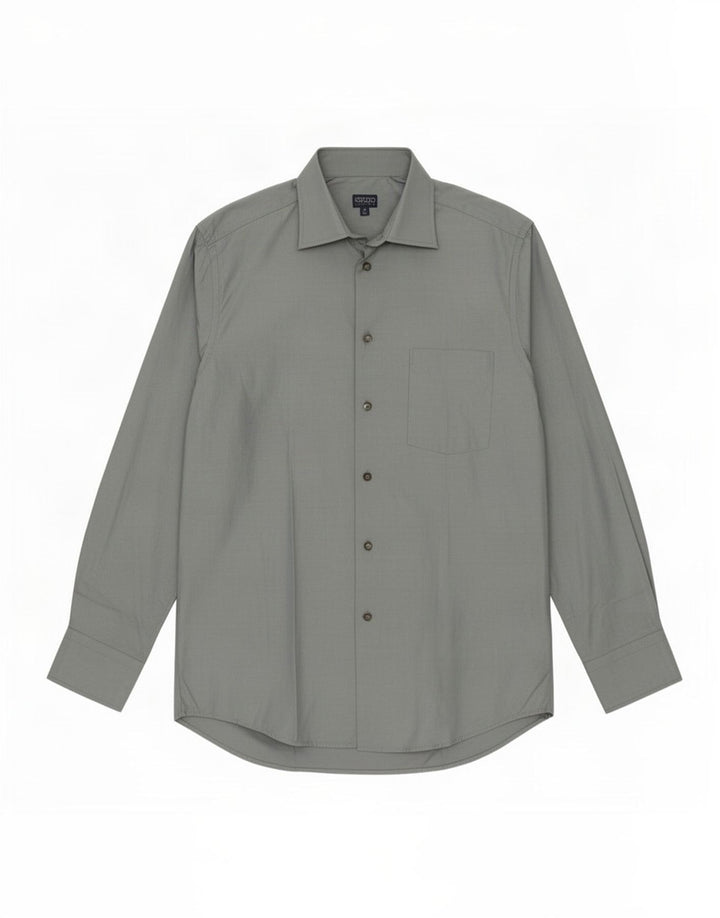 Cămașă Kenzo pentru bărbați Mărimea 40 15 1/2 Bumbac albastru mediu