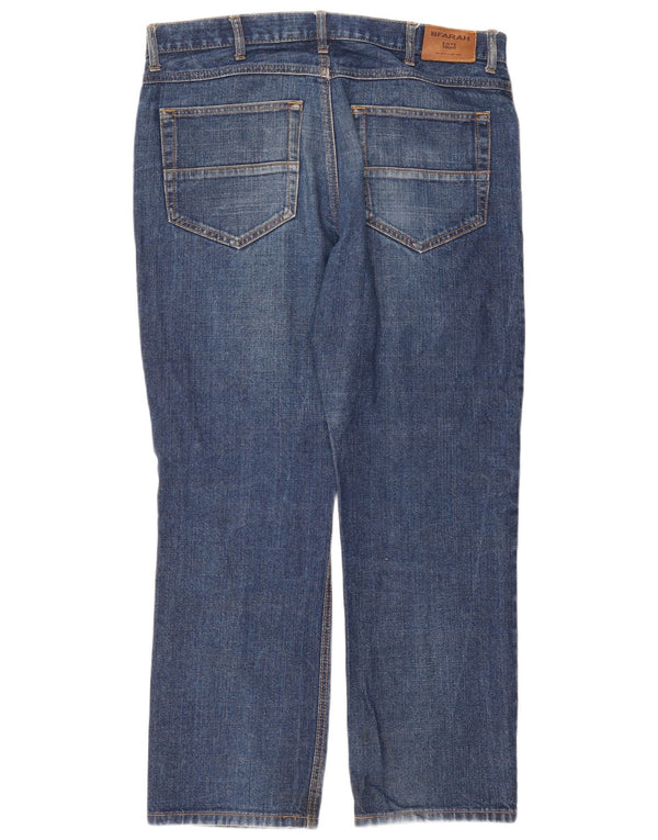 Blugi Farah Bărbați Drepți W36 L30 Bumbac Albastru