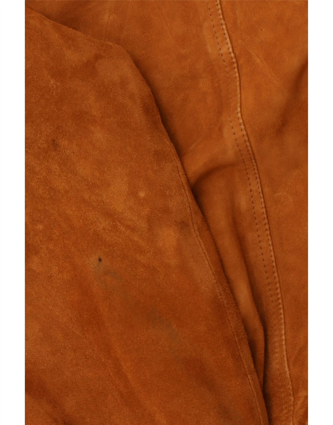 LAVORAZIONE ARTIGIANA Bomber de piele intoarsa pentru barbati IT 48 Medium Brown Leather