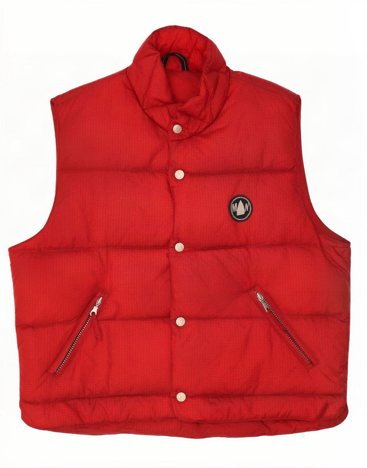 Gilet căptușit pentru bărbați Murphy & Nye UK 38 Medium Red Check