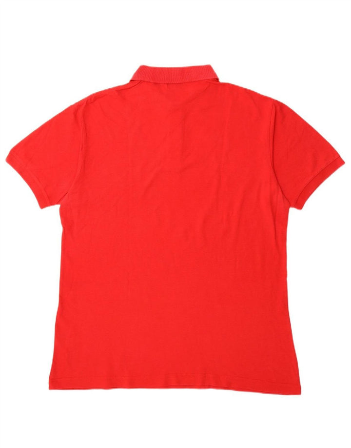 KAPPA Mens Polo Shirt 2XL Red Cotton