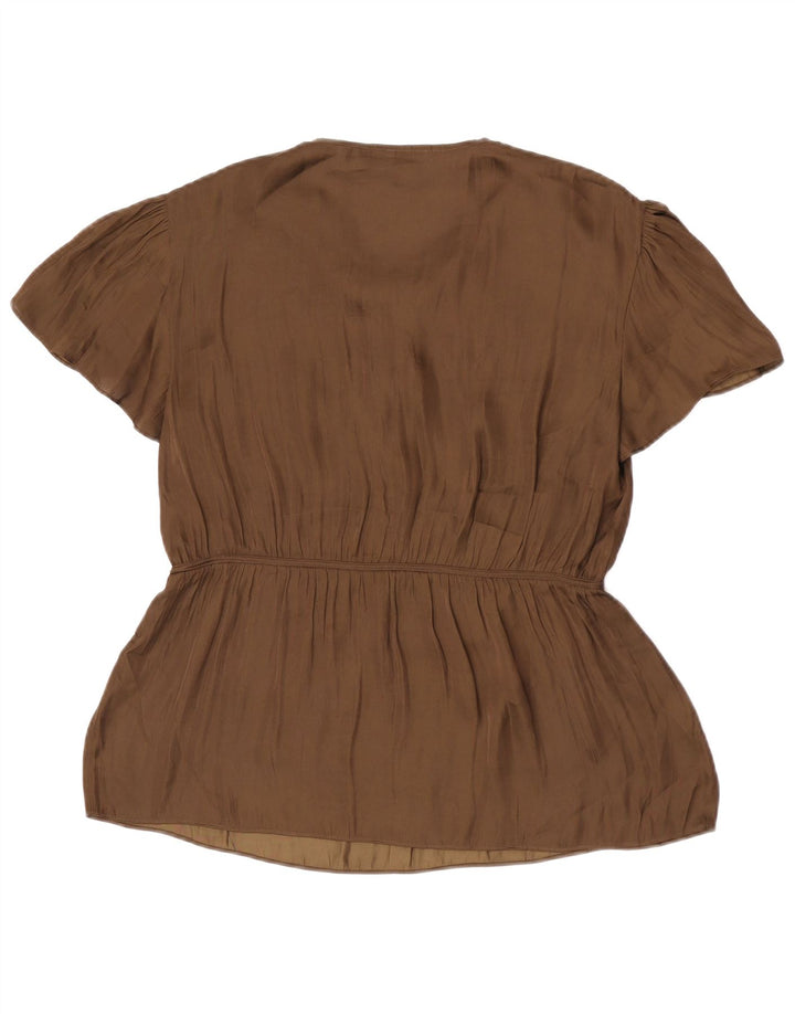 Top bluză Jigsaw pentru femei UK 12 Medium Khaki