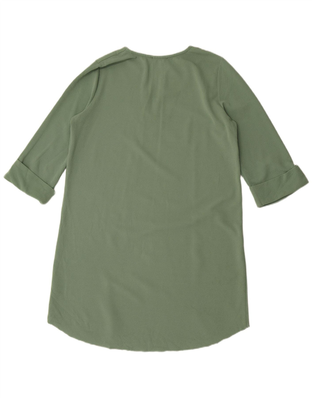 Rochie supradimensionată pentru femei Zara, cu mâneci 3/4, UK 10, verde mic