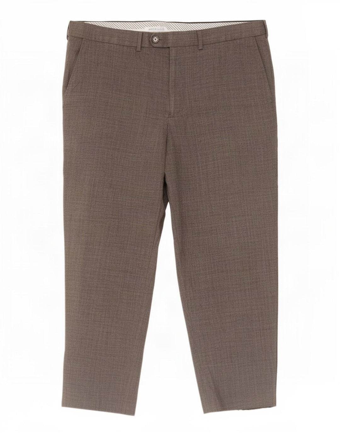 Pantaloni de costum drepți pentru bărbați Marks & Spencer L38 L27 Poliester gri