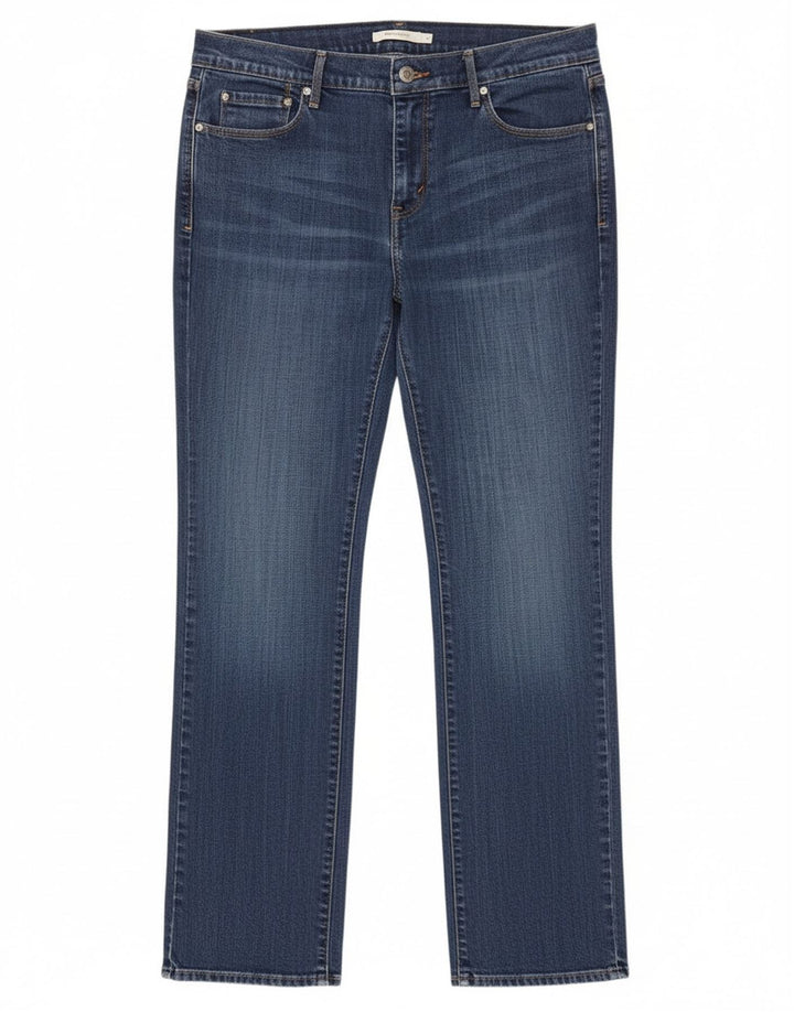 Blugi drepti 505 pentru femei Levi's W31 L32 Bumbac albastru