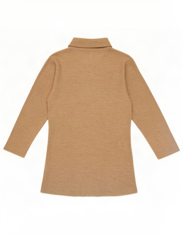 Top pentru femei Zara cu mâneci 3/4 UK 12 Medium Bej